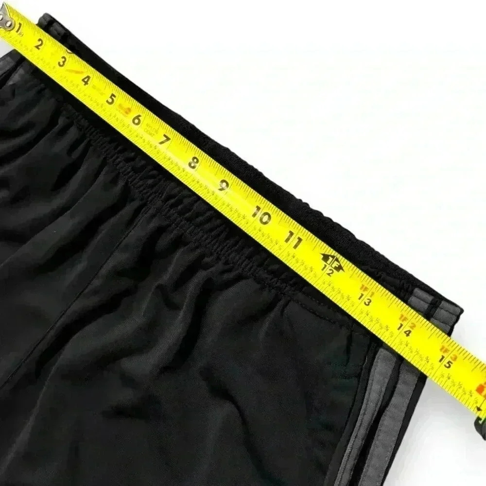 Adidas Mens Midweight Essential Tricot Zip Track Pants in Carbon/black 3 Stripe - Picture 12 of 16